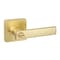Sure-Loc Hardware Sure-Loc Hardware Cortina Privacy Lever, Satin Brass CT102 SB - alternate 2